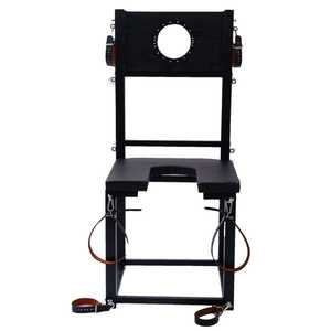 Sedia da allenamento Queen in metallo 2025 per donna, con supporto fisso per legature, accessori per contenimento, per il tempo libero, per esterni, villa, palestra, arredamento - Product Image 6