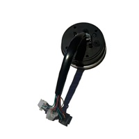 Instrumen Sepeda Motor, Termometer Air dan Pengukur Bahan Bakar Gigi 1-6 Bulat, Speedometer Odometer Dasbor, LCD Digital Modifikasi