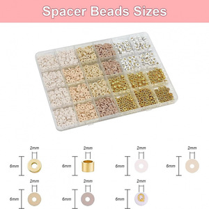 Kit de fabrication de bracelets DIY, perles en argile, perles à lettres, accessoires de bijoux pour filles, fournitures d'artisanat - Product Image 4