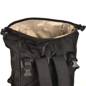 Custom Logo Faraday Bag <strong>Roll</strong> Top Waterproof <strong>Backpack</strong> Black RFID Blocking EMF Signal Blocking Faraday Bag Laptop <strong>Backpack</strong> - Product Image 4
