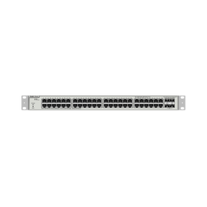 RG-NBS3200-48GT4XS-P-V2 Commutateur Ethernet géré L2 L3 48 ports PoE avec liaison montante 10G SFP, montable en rack, pour réseaux d'entreprise, de vidéosurveillance et de campus - Product Image 1