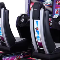 Équipement d'arcade d'occasion à deux joueurs pour adolescents et enfants Machine pour voitures de course Centre commercial