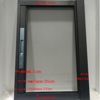 Ventana de Seguridad Deslizante Invisible de Acero Inoxidable 304 con Marco Oculto de Aleación de Aluminio de 5.5cm de Grosor y Diseño Delgado Personalizado