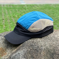 Gorra deportiva ajustable para exteriores Gorra deportiva de rendimiento no estructurado Gorra de entrenamiento de secado rápido resistente al agua Sombrero ligero para correr