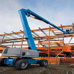 Cherry Picker Ponsel hidrolik, <span class=keywords><strong>Lift</strong></span> <span class=keywords><strong>Boom</strong></span> kecil lengan melengkung dapat ditarik jalur listrik mendorong sendiri dentuman tiang - Product Image 6