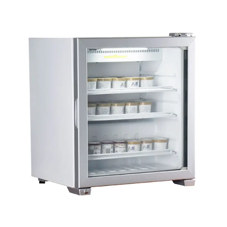 Commercial refrigerator freezer display ice cream showcase