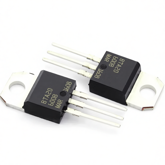 BTA20-600B 20A 600V Bidirectional TRIAC Thyristor TO-220 for AC Motor Speed and Light Dimmer Control