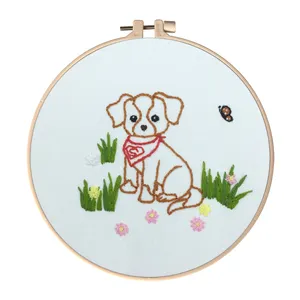 Handmade Decoration Pieces Printed Cross Stitch Embroidery Kit