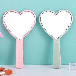 New Arrival Heart Shape <b>Small</b> Handheld Makeup <b>Mirror</b> Personalized Private Label Beauty Cosmetics Product - Product Image 5