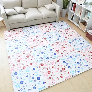 Tapis de puzzle imprimé en mousse eva souple pour enfants, 30cm, 60cm, épaisseur 1.2cm