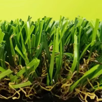 Gazon artificiel réaliste et résistant à l'usure pour aménagement extérieur et intérieur, tapis de gazon synthétique pour la décoration de jardin, cour et terrasse