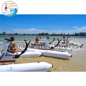 Giochi all'aperto Gonfiabile IN PVC Pontoons Acqua Della Bici/Bicicletta Acqua <span class=keywords><strong>di</strong></span> <span class=keywords><strong>Mare</strong></span> Pedale Della Bici <span class=keywords><strong>di</strong></span> Guida Della Bici Del Tubo Waterbike - Product Image 5