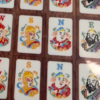 Tuiles de Mahjong en Bois et Cristal de Luxe OEM & ODM, Ensemble de Mahjong Américain, Idéal pour les Jeux Familiaux et le Divertissement à 4 Joueurs