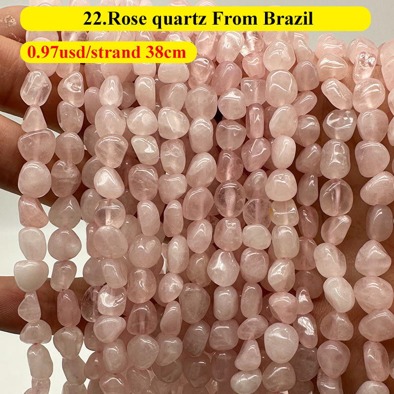 22.Rose quartz