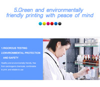 Tinta de recarga de tinte a granel para impresora Epson WorkForce Pro C5790 C5210 C5710 para tinta T902XL1 T902XL4 T902XXL1