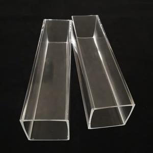 Tubo Cuadrado Acrílico, Tubo Rectangular Transparente y Rígido, PMMA Sólido, Tubos Cuadrados de Plástico Extruido Transparente - Product Image 3