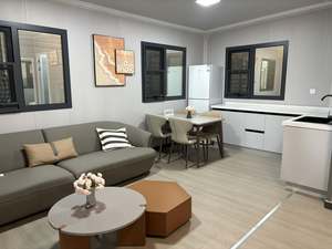 บ้านภาชนะ20FT ขยายได้กันลมกันน้ำกันพายุเฮอริเคนยุโรปออสเตรเลียขนาดเล็ก40ft - Product Image 3