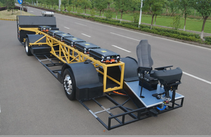 แชสซีรถบัสใหม่เอี่ยมจากโรงงาน OEM ปลอดมลพิษ 10 เมตร พร้อมชุดแบตเตอรี่แม่เหล็กซิงโครนัส - Product Image 2