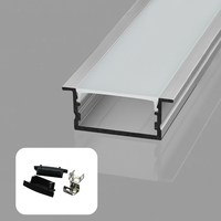 E002 30*15mm Profilé en aluminium de haute qualité pour bande LED, profilé en aluminium pour plafond, vente en gros
