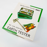 Testeur de Terre Numérique DUOYI DY4100, Mesure de Résistance de Prise de Terre 0~20/200/2000ohm