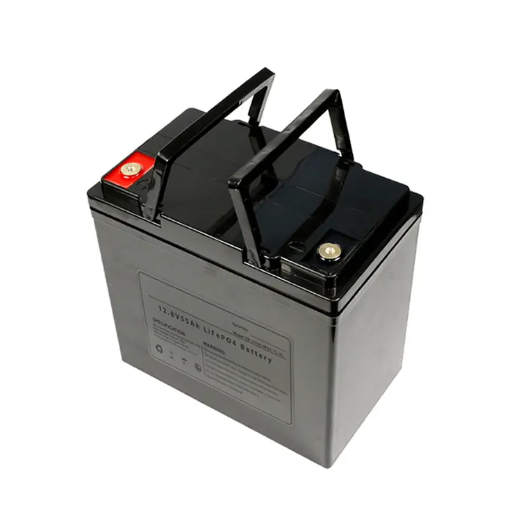 Перезаряжаемый литиевый аккумулятор высокой емкости lifepo4 12 в 45 Ач 50 Ач 54 Ач 55 Ач