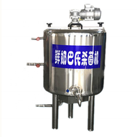 Pot de pasteurisation et machine d'emballage du lait approuvés CE