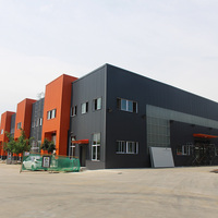 Almacén Prefabricado de Estructura de Acero Ligero de Bajo Costo, Diseño Personalizado de Taller y Nave Industrial con Construcción Metálica