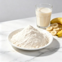 Fabrieksbulk 100% puur gevriesdroogd bananenpoeder, voedingskwaliteit voor bakkerijen, bubble tea en smoothies
