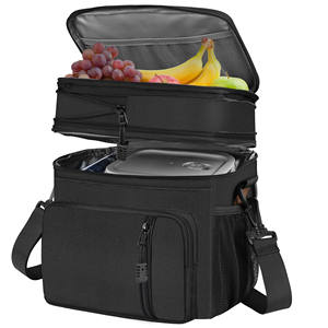 30can Portable Waterproof Polyester Magnetic Soft <b>Cooler</b> Bags <b>Backpack</b> 24L Insulated for Camping Outdoor Zipper Closure New - Product Image 1