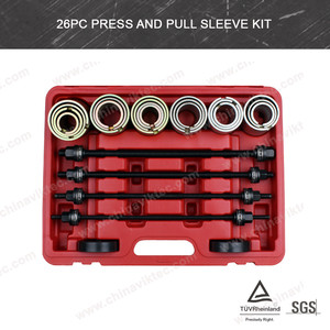 26PC Universal Press and Pull Sleeve Kit <strong>Remove</strong> Install <strong>Bushes</strong> Bearings Garage <strong>Tool</strong> - Product Image 6