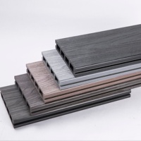 Planches de terrasse en composite IPE brossé Everjade, antidérapantes, à grain de bois moderne, pour jardin extérieur, imperméables, en plastique solide