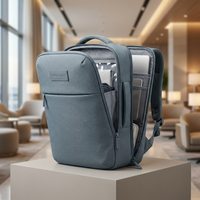 Sac à dos de voyage Oxford à clapet GOOD CSAT 180 avec logo personnalisé, service d'usine OEM/ODM professionnel, sacoche d'ordinateur portable haut de gamme pour affaires