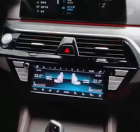 ZWNAV pour BMW série 5 G30/M5/X3/X4/6 série 2018-2022 AC panneau écran d'affichage Cluster conditionnement contrôle tactile LCD numérique