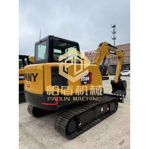 ซานีเครื่องขุด SY55U ขนาด5.5ตัน95% รถขุดขนาดเล็กในฟาร์มขนาดเล็กของแท้ใหม่ผลิตในประเทศจีนเครื่องขุดไฮดรอลิกมือสอง - Product Image 2