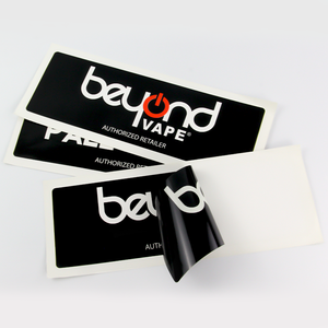 Autocollants étanches statiques à double face en vinyle imprimé inversé autocollant de fenêtre de voiture personnalisé - Product Image 1