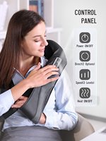 Appareil de Massage Personnalisé Sans Fil Shiatsu pour Nuque et Dos