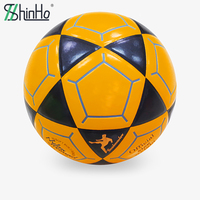Ballon de football laminé personnalisé Shinho Factory, revêtement PU ou TPU disponible, thermocollé, excellente élasticité pour l'entraînement et les matchs
