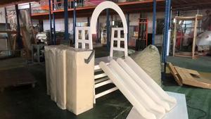 Toboggan commercial en PVC pour petite aire de jeux intérieure/extérieure, équipement de location pour fêtes, aire de jeux Softplay avec fosse à balles. - Product Image 6