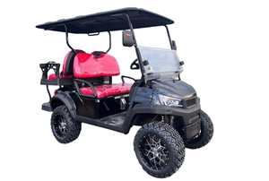 2024 Chine importation hors route 4 sièges chariot de Golf électrique 4 roues pas cher prix 2 + 2 places Mini Club Car rue légal Jeep - Product Image 2