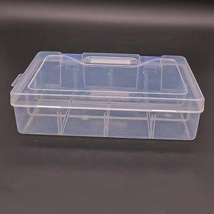 बकल टिकाऊ थोक डेस्कटॉप प्लास्टिक स्टेशनरी भंडारण और भंडारण प्लास्टिक कार्यालय भंडारण बॉक्स, बड़ी क्षमता घर - Product Image 6