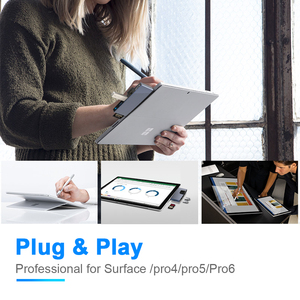 Multi-fonction Mini port DP vers HDMI 2 ports usb lecteur de carte de Surface Pros - Product Image 3