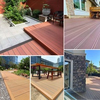 Revêtement de terrasse en bois composite WPC à faire soi-même, antidérapant, moderne, ignifuge, imperméable, écologique, pour extérieur, jardin, hôpital, hôtel, hall