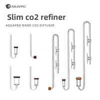 Diffuseur de CO2 fin pour aquariums plantés, diffuseur de CO2 pour aquariums, aérateur à brume pour aquariums, brumisation ultra-fine