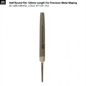 Lima semicircular de 120 mm de longitud para dar forma con precisión a metales y madera - Product Image 2