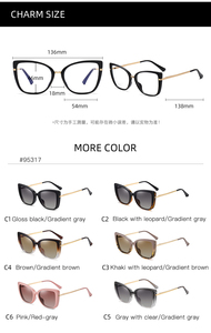 Sparloo 95317 Gafas de sol magnéticas 2 en 1 para mujer New Tac Polarized Blue Light Blocking <span class=keywords><strong>Clip</strong></span>-On Gafas con <span class=keywords><strong>lentes</strong></span> degradadas - Product Image 5