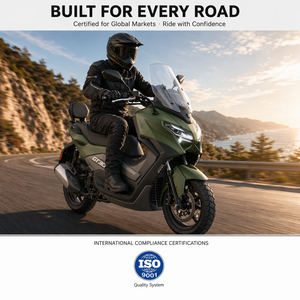 สกู๊ตเตอร์แก๊สแบบสต็อก <span class=keywords><strong>ADV</strong></span> 300 ซีซี พร้อมโลโก้สั่งทำพิเศษ เครื่องยนต์สูบเดียว EPA ระบบหัวฉีด EFI ระบบเบรก ABS ดิสก์เบรกคู่ ความเร็วสูงสุด 120 กม./ชม. - Product Image 6