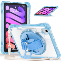 Étui transparent pour tablette iPad Mini 7, coques A17 Pro 2024 Mini7, étui mignon pour iPad Mini 6 8,3 pouces 2021 pour iPad Mini 6 7