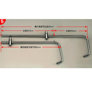 Robinet de douche rond en cuivre pour appartement, ensemble de salle de bain eau chaude et froide avec pomme de douche à jet doux réglable - Product Image 6