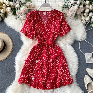 Order Online Short Flare Dress Pictures High-Quality Sheepskin Leather |  Alibaba.com