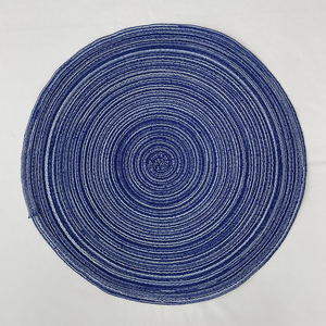 Lot de 6 sets de table tressés lavables de 15 pouces, design campagnard écologique, en polyester et coton, résistants à la chaleur (5 mm) - Product Image 6